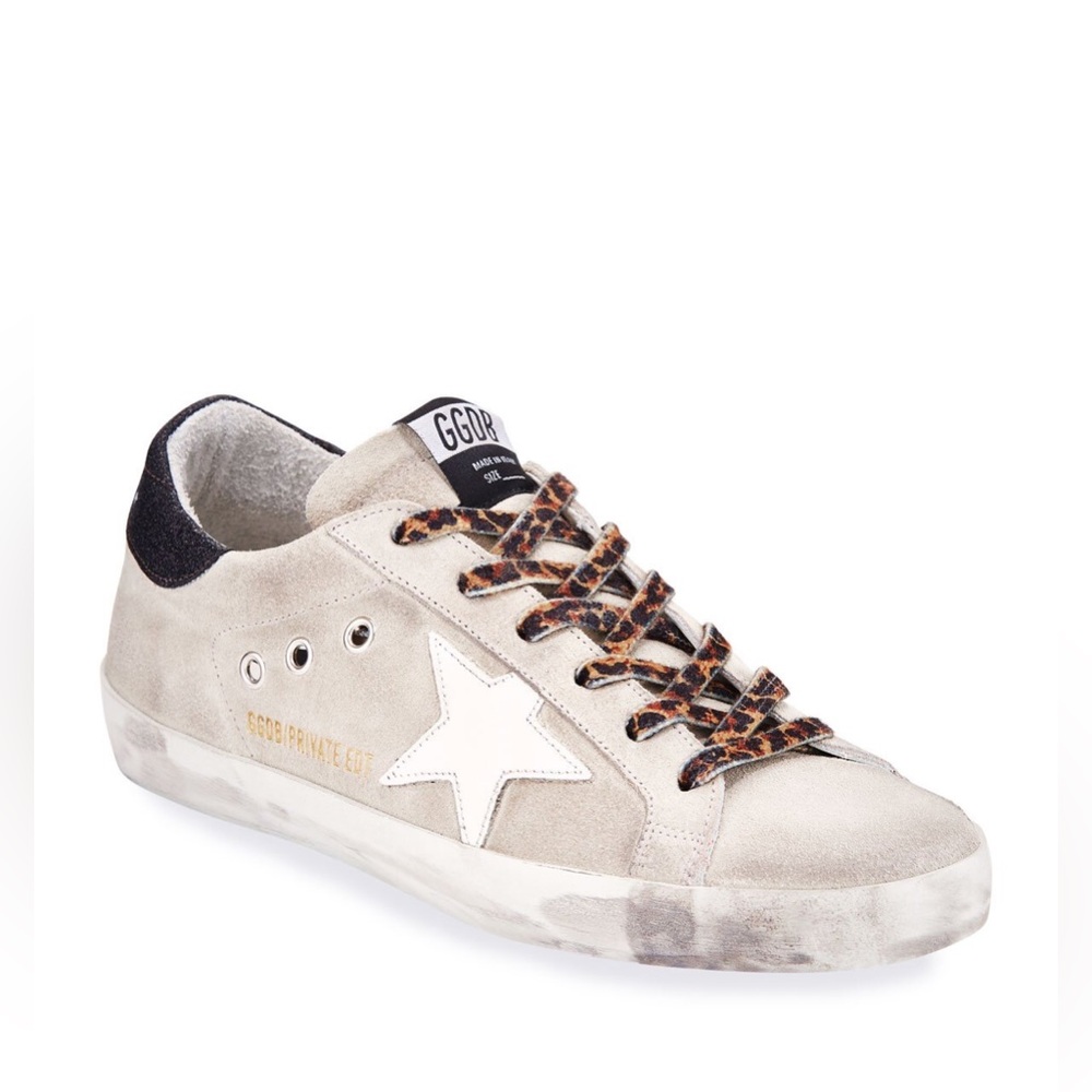 Golden Goose “Superstar” Suede Sneakers